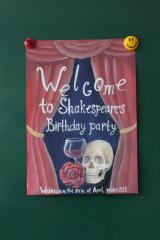 "Shakespeare's Birthday Party"